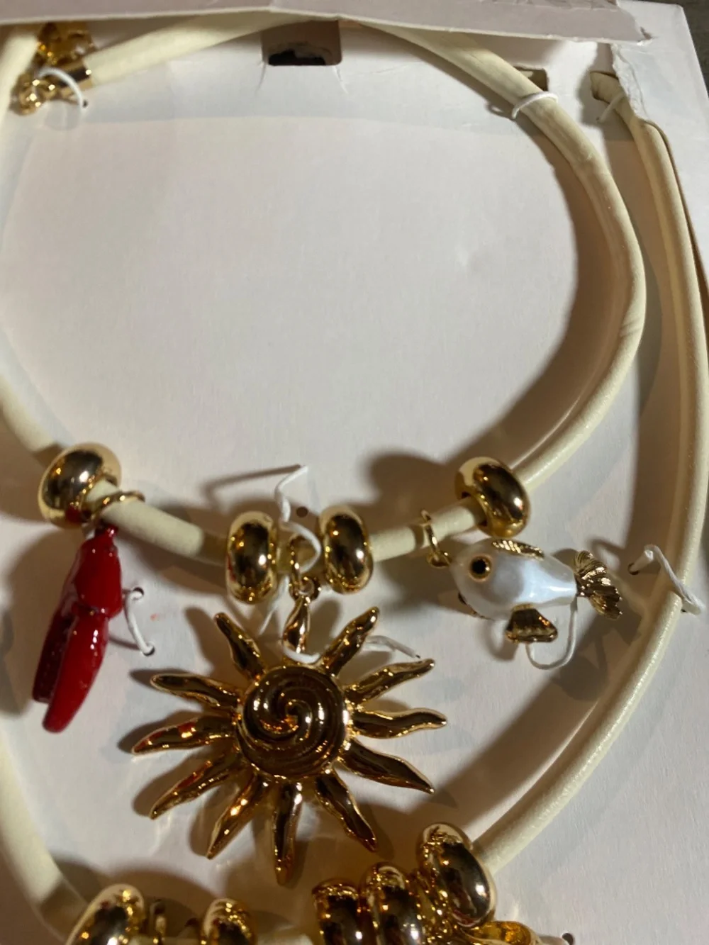 NWT Zara 2 Pack of Sea Charm Necklaces